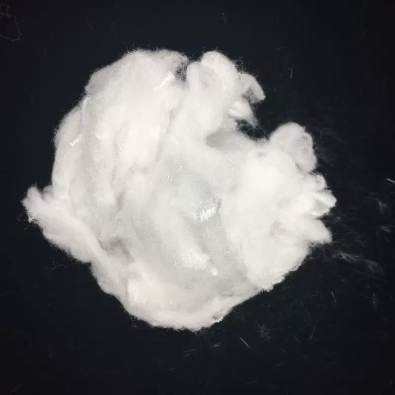 Nylon fiber锦纶尼龙6短纤维2D 2.5D 3D*51mm 65mm 半光本白