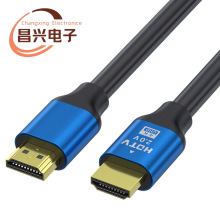 工廠批發HDMI2.0版4K高清線電腦視頻線連電視投影儀顯示器連接線