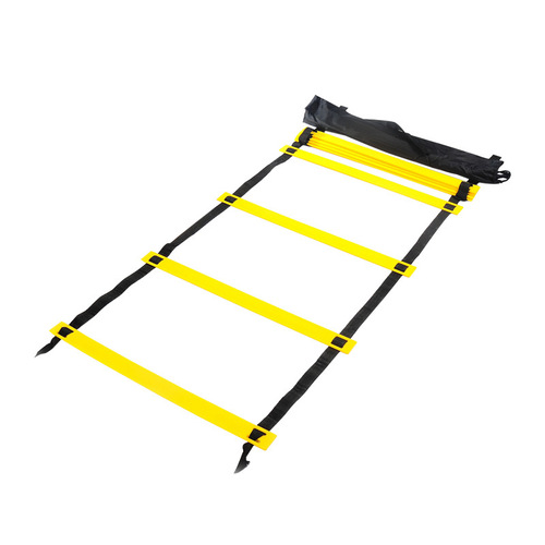 Factory Wholesale Agility Ladder Football Training Speed Ladder Training Soft Ladder Rope Ladder Jump Grid Ladder 6 meters 12 sections