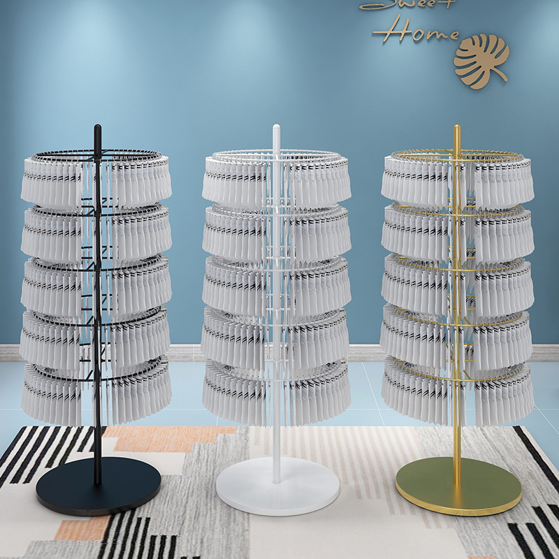 Sock rack display rack store floor island rack underwear stockings boxed display rack multi-functional jewelry shelf