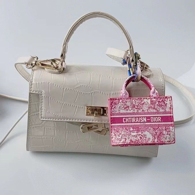 Tote bag new small pendant mini cute key bag car pendant perfume bag