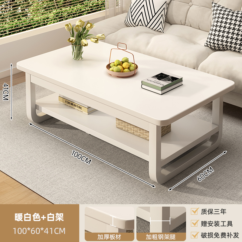 Doble capa de loto blanco + marco blanco 100cm piernas de acero engrosadas