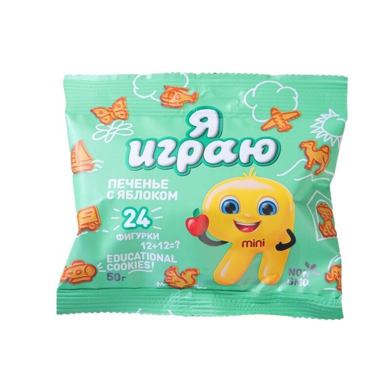 Imported Russian Kidsren's Toy Cake Aibiko Original Cocoa Flavor Apple Flavor 50g Crispy Popular Snack Imported Russian Kidsren's Toy Cake Aibiko Original Cocoa Flavor Apple Flavor 50g Crispy Popular Snack