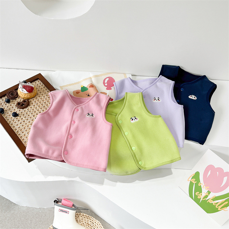Chaleco de bebé primavera y otoño Chaleco de Bebé Ropa para niños Ropa de estilo occidental de las mujeres abrigo ropa de primavera para niños chaleco recién nacido de los hombres moda