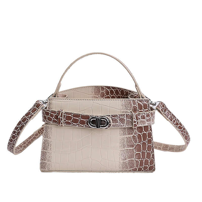 Nicho de diseño de cocodrilo portátil bolso Kylie mujer 2026 nuevo cross-border alta sensación lujosa ligera exquisita mochila