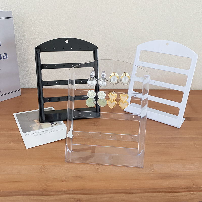 Acrylic Earring Board, Fashion Minimalist High-End Display Stand for Earrings, Decorative Window Display Rack, Wholesale