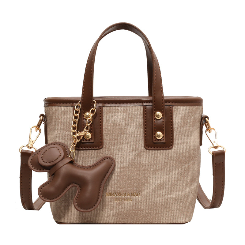 Nicho Zhong 2025 nuevo estilo de moda bolso de hombro versátil bolso de moda bolso de balde de agua súper caliente bolso mujer