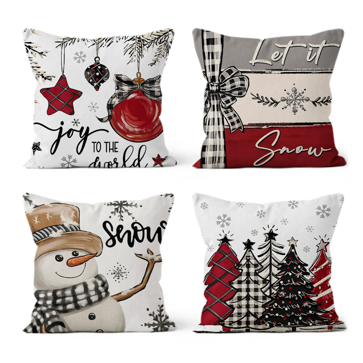 Ventas transfronterizas de almohada de Navidad Amazon almohada de almuerzo de oficina almohada de almohada de almohada