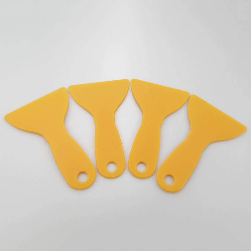 Автомобильный инструмент пленки желтый маленький скребок Автомобильный фильм маленький скребок Автомобильный инструмент салона красоты Скребок