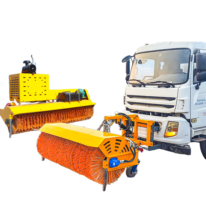 Cargador rodillo de barrido de nieve rodillo de eliminación de nieve rodillo de barrido de nieve rodillo