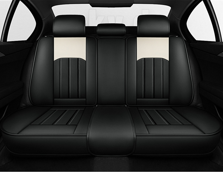 25 European and American Cross-Border Four-Season Universal Car Seat Cushions Nappa Leather Five-Seater Full Leather Full Surround Seat Cover Car Cushion Cover