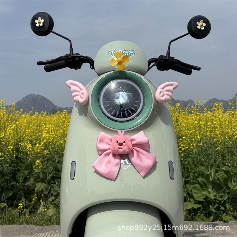 Tailg Accessories Electric Vehicle Decoration Accessories 2025 Niu Electric Car Modification Helmet Stickers Emma Metaverse