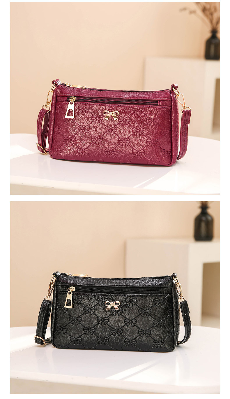 Yongxing Baima geantă din piele stil coreean la modă femei geantă cu un umăr crossbody geantă mică stradă stand alergare Jianghu mama geantă casual_voghion.com