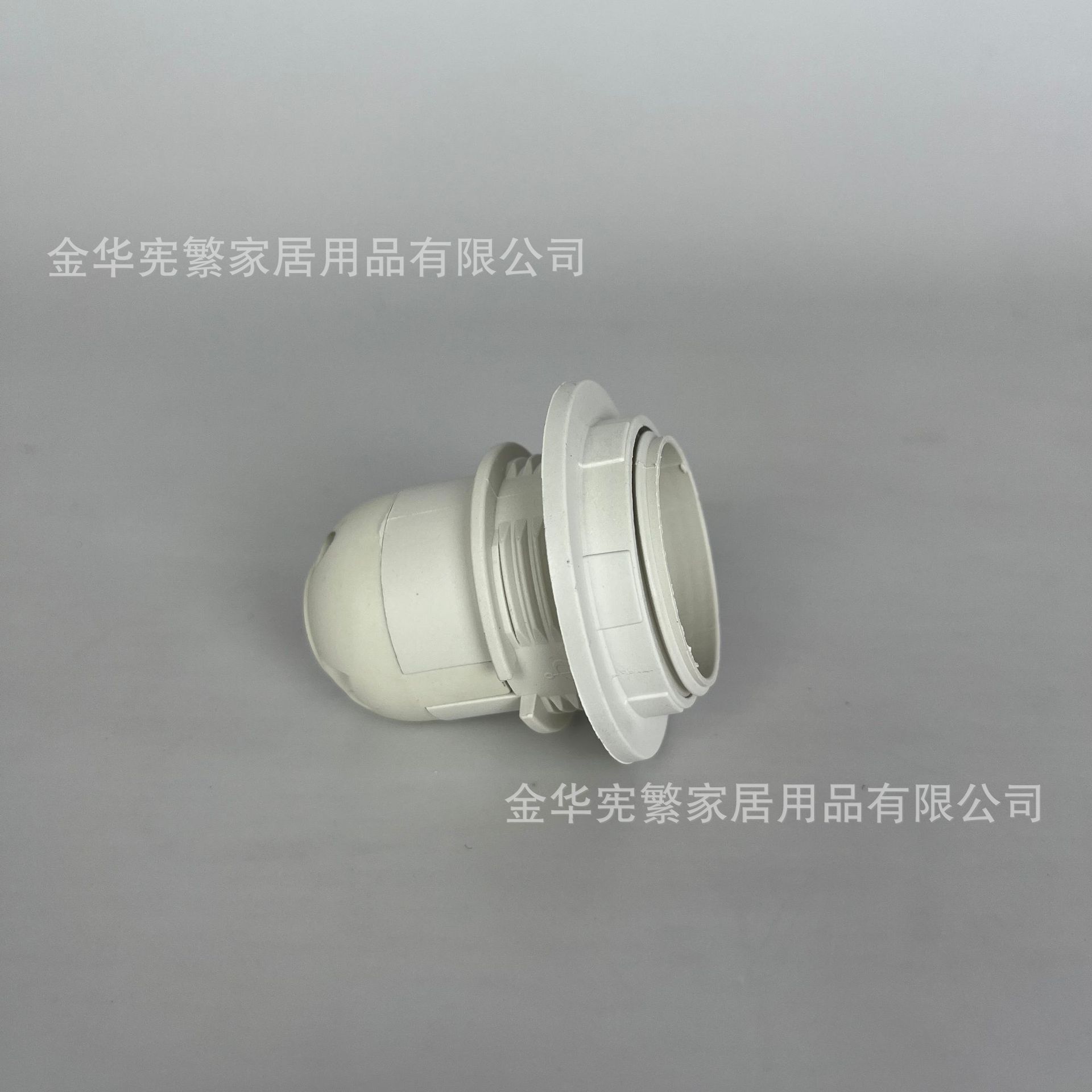 Mayorista de plástico E27 accesorios de lámpara de escritorio 3CE27 cabeza de lámpara de anillo único doble anillo cabeza de lámpara eléctrica de madera de medio diente tipo de tarjeta de diente completo