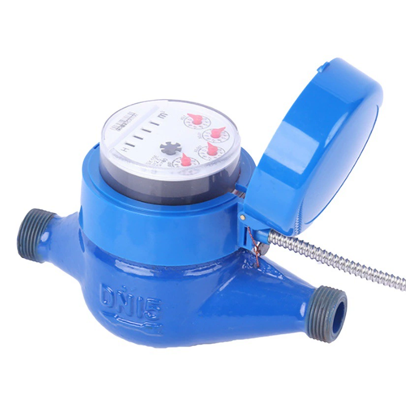 Проводной 485 фотоэлектрический счетчик воды с прямым считыванием, дистанционная передача данных, бытовой фотоэлектрический интеллектуальный дистанционный счетчик воды