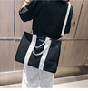 Cloth bag, bag strap, cotton handheld shopping bag with zipper