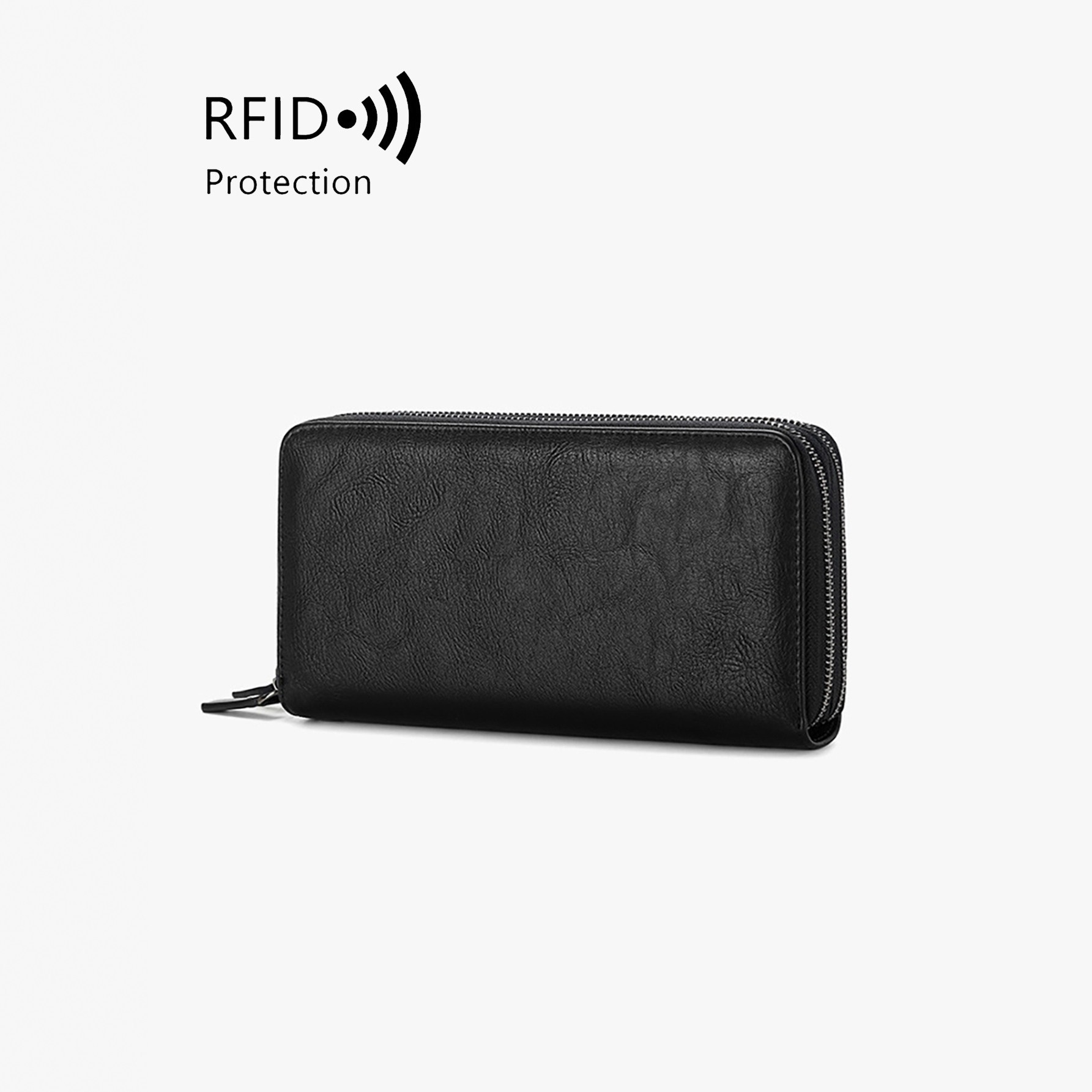 Cross-Border Hot-Selling Rfid Clutch Bag Men's Ticket Holder Multi-Card Slot Wallet Business Casual Wallet