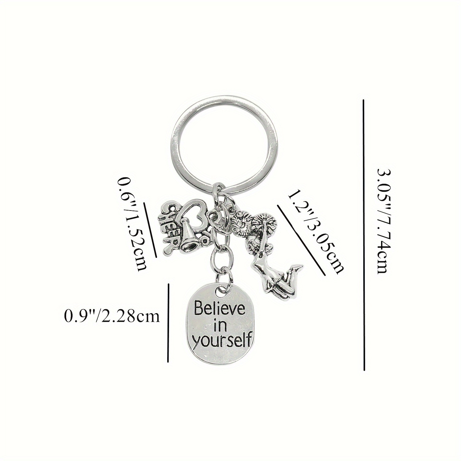 Serie de oro de aleación de venta transfronteriza caliente fútbol béisbol rugby sombrero hechicero puño llavero colgante mochila