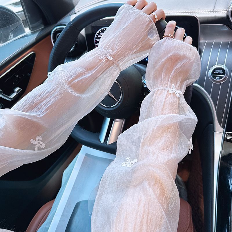 Sun Protection Sleeves, Ice Sleeves, Loose Puff Sleeves, Non-Balling Sun Protection Ice Silk Women's Ice Sleeves, Women's Sun Protection Sleeves, Lace Sun Protection Sleeves, Ice Sleeves, Loose Puff Sleeves, Non-Balling Sun Protection Ice Silk Women's Ice Sleeves, Women's Sun Protection Sleeves, Lace