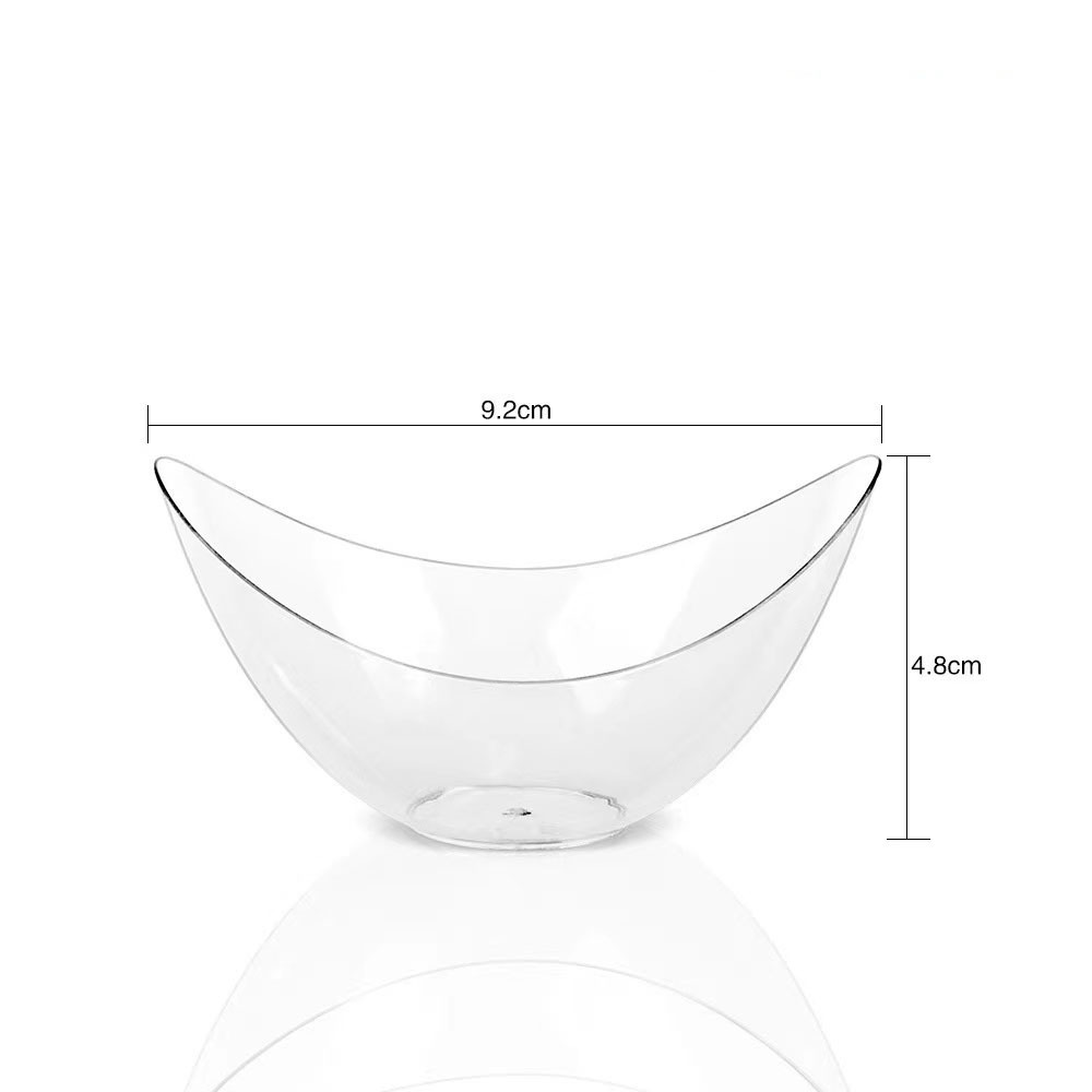 Taza cuadrada puntual Taza redonda Una variedad de tazas de postre Taza de pudín Taza de mousse Plato Cuchara de plástico desechable Amazon