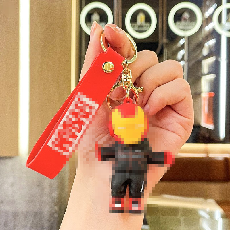 Llavero de dibujos animados de Sanrio con diseño de perro de orejas grandes, colgante, adorno de llavero de Kuromi, artículos pequeños, pequeño regalo