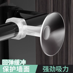 ドアは穴を開けないでください。新しいシリカゲルの取っ手は静かです。