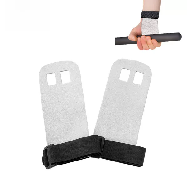 Cowhide booster Belt Fitness gloves body pull grip belt Men's sports auxiliary horizontal bar women's hard pull Palm guard wrist guard