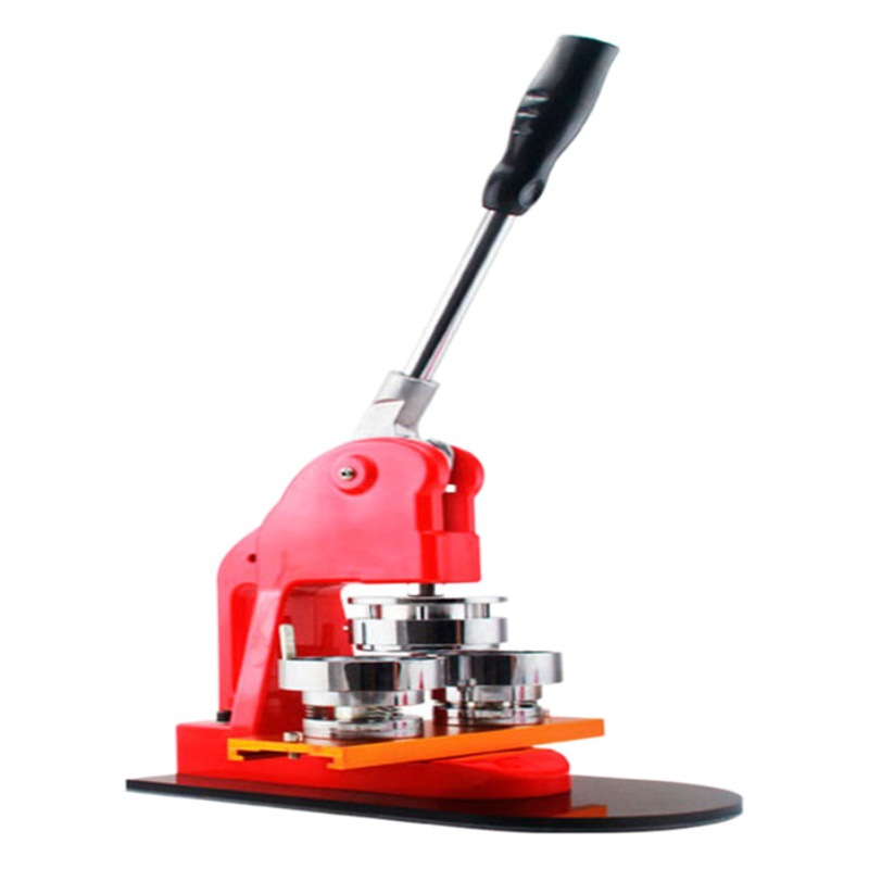 Máquina de Prensa para Hacer Pines de Metal 58mm para Manualidades