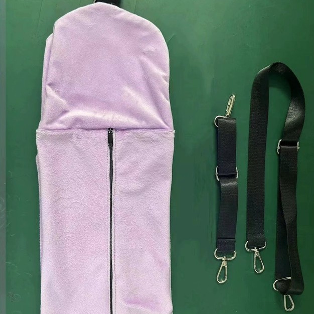 보라색 U자형 베개(스웨이드)