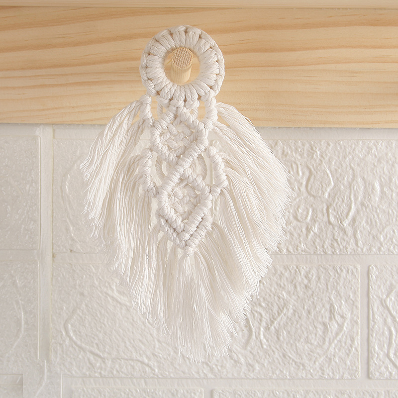 Bohemian Style Cotton Rope Woven Home Decor Hanging Ornament display picture 5