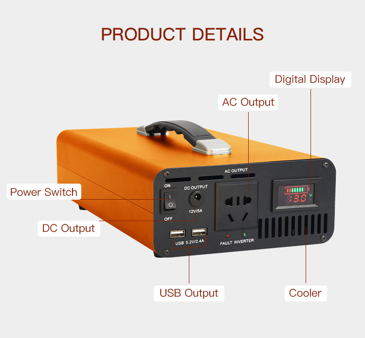 PD 300W 可野外使用便携式移动电源厂家直销详情2