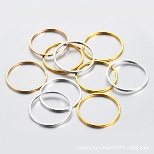Diameter 8 10 12 15 20mm DIY fashion copper round ear ring jewelry accessories material wholesale in stock