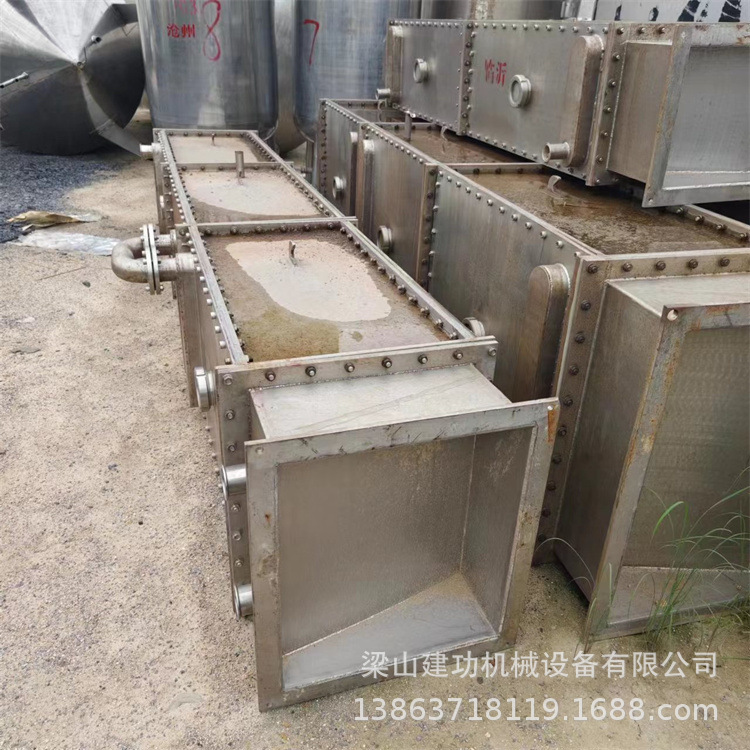二手板式冷凝器 化工制药换热冷凝器 蒸发冷却设备 蒸发式空冷器
