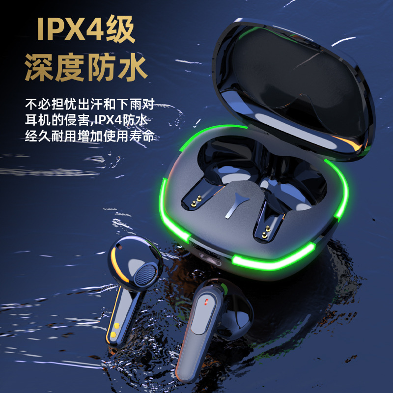 Nuevo modelo privado transfronterizo pro 60 auricular Bluetooth inalámbrico colorido Luz de respiración en la oreja deportes auriculares Bluetooth