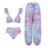 Blue trousers, set