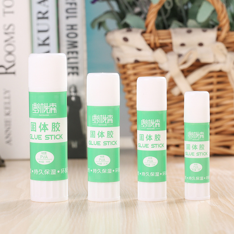 Student stationery high viscosity large, medium and small solid glue office supplies PVA handmade glue stick children's glue wholesale