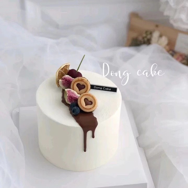 Celebridades de Internet decoración de pastel de cumpleaños sándwich chocolate amor galleta decoración Wannley Qiaoke Fangmusi sabor sándwich