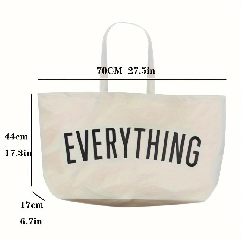 キャンバスバッグ クロスボーダー スポット アマゾン 大容量 トートバッグ トートバッグ トートバッグ Everything|undefined