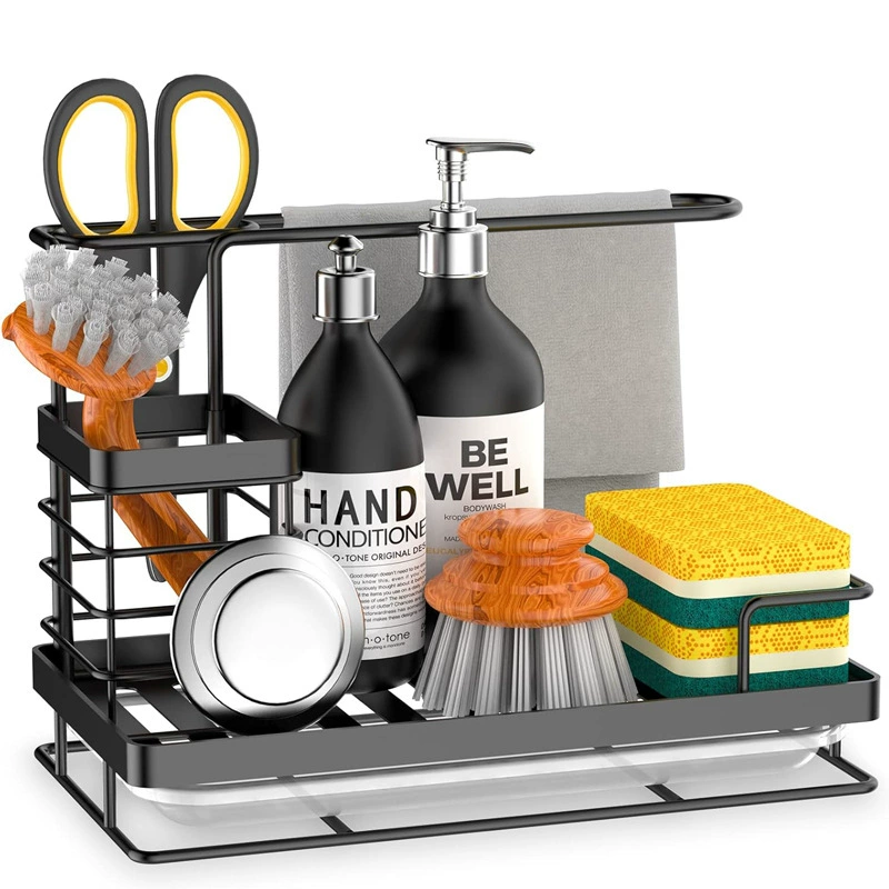 Сливная стойка из нержавеющей стали 304, кухонная бытовая раковина, полотенце для мытья посуды, губка для хранения, смеситель для раковины, стеллаж для хранения