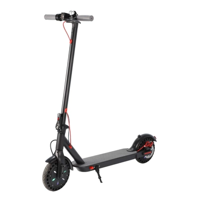 Cross-border adult electric scooter, portable and foldable, long-range, suitable for student commuting (Qatlanan elektrik skuterlər) - black