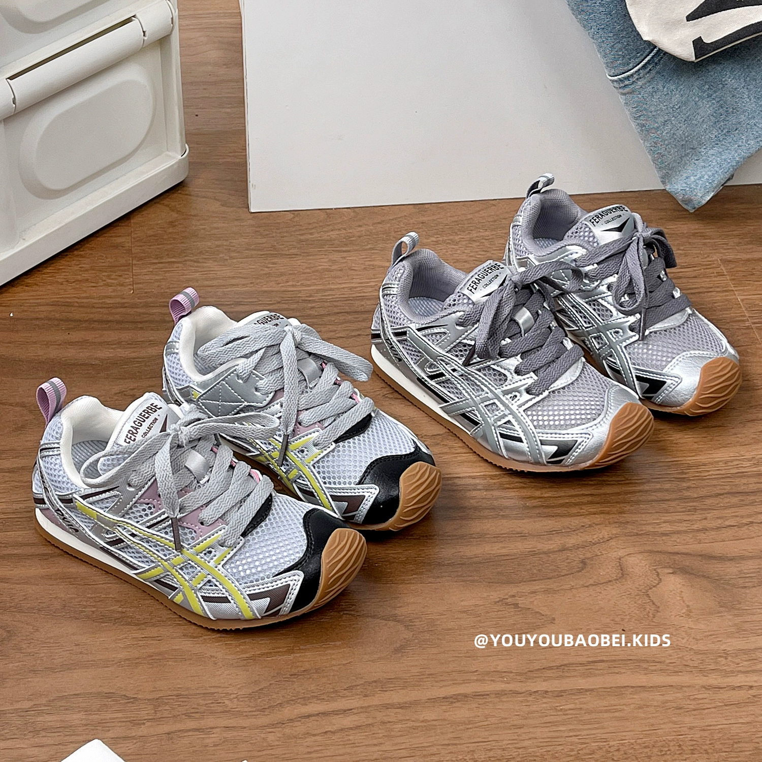 Children's fashionable footwear for men and women, non-slip sports shoes, western style, soft sole