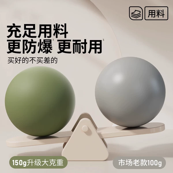 Yoga Ball for Postpartum Core Repair and Shaping, Adult Pilates Pelvic Floor Fitness Ball, Pelvic Floor Muscle Repair
