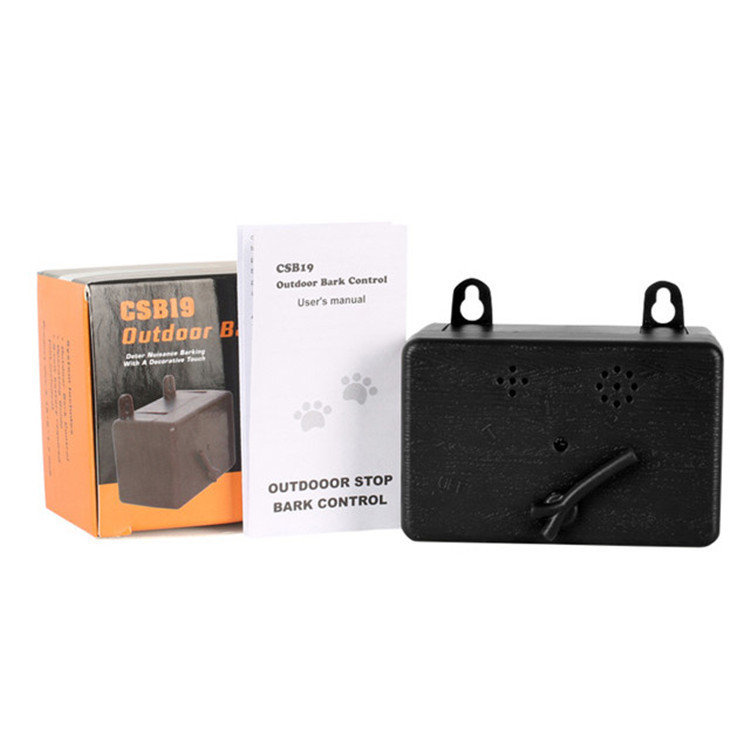 Ultrasónico al aire libre ladrar dispositivo CSB19 ultrasónico perro unidad perro entrenador automático ladrar Detener Dispositivo de salida de fábrica