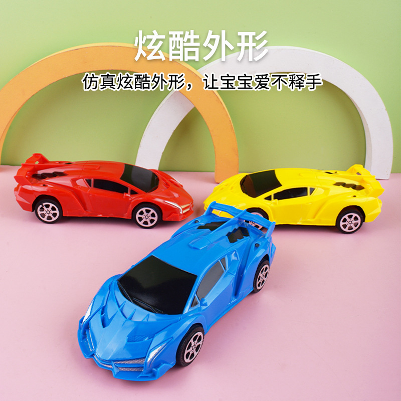 Juguete para niños inercia simulación modelo de coche deportivo Niño Tire hacia atrás puesto de coche regalo de suministro al por mayor decoración del coche