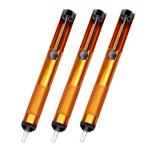 All-metal high-temperature-resistant all-aluminum desoldering device manual desoldering pump electric soldering iron solder removal desoldering repair repair