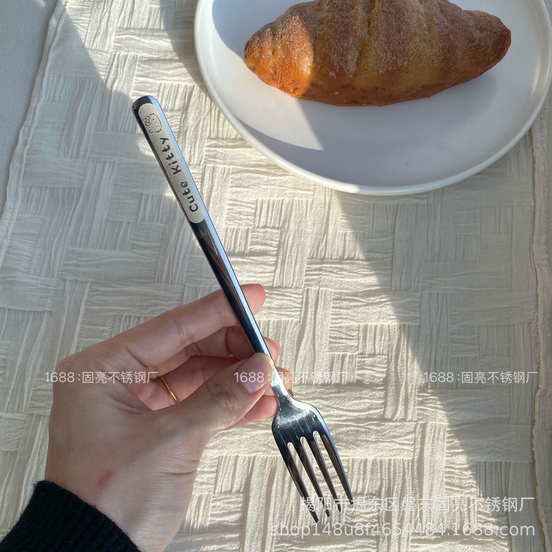 [kitty cat] 304 stainless steel-fork