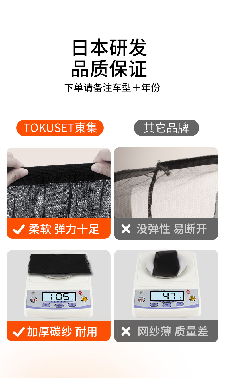 Suitable for Honda CRV mosquito screen, mosquito net, curtains, sunshade, car window interior decoration accessories, complete set for modification