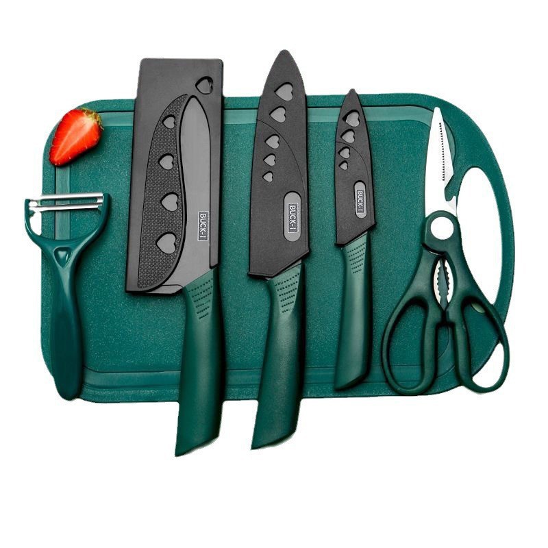 Cuchillo de cocina de acero inoxidable para cortar carne, cortar verduras, cortar frutas, conjunto completo de cuchillos de regalo en línea al por mayor un producto