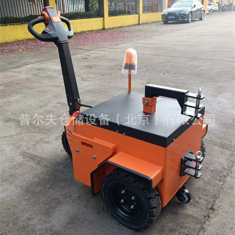 Электрический тракторный шагающий электрический тракторный прицеп небольшой прицеп для перевозки багажа в аэропорту