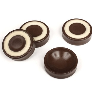 Factory Direct Supply of Furniture Wheel Plastic Anti-Slip Fixing Pads, Piano Leg Fixing Cup Pads, Plastic Furniture Anti-Slip Pads